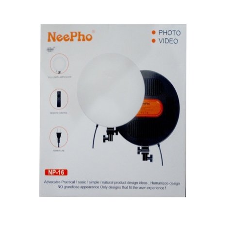 NeePho LED Soft Light Panel | Professional Photography Light | Dimmable LED with Remote | For YouTube, TikTok, Reels, Studio, Portrait
